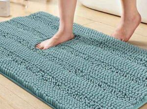 Fluffy door mats