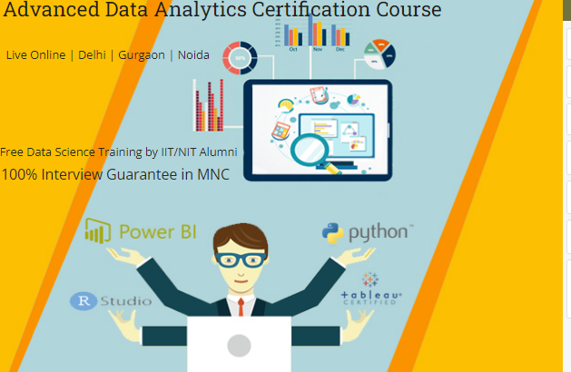 Google Data Analyst Course in Delhi,110025. Certif